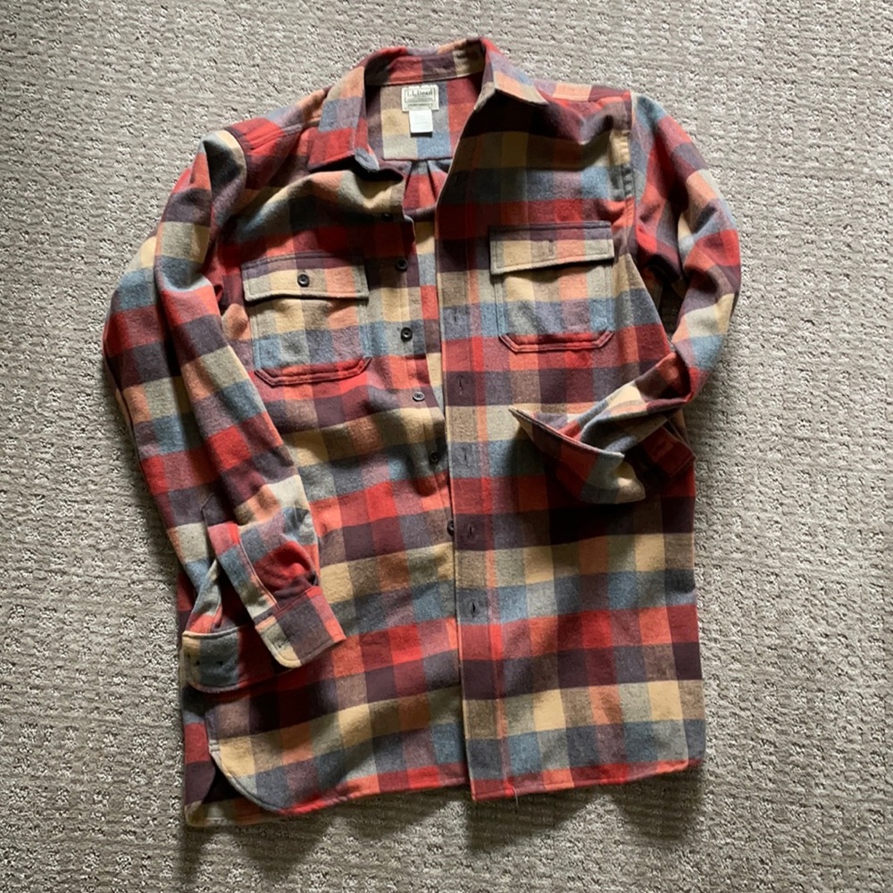 Men’s Tall Flannel Shirt
